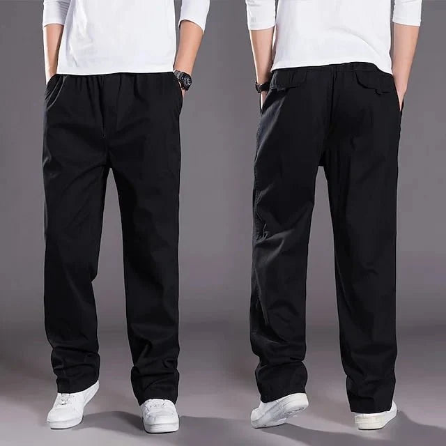 Herren Cargo Hose Loose Fit mit Gummibund