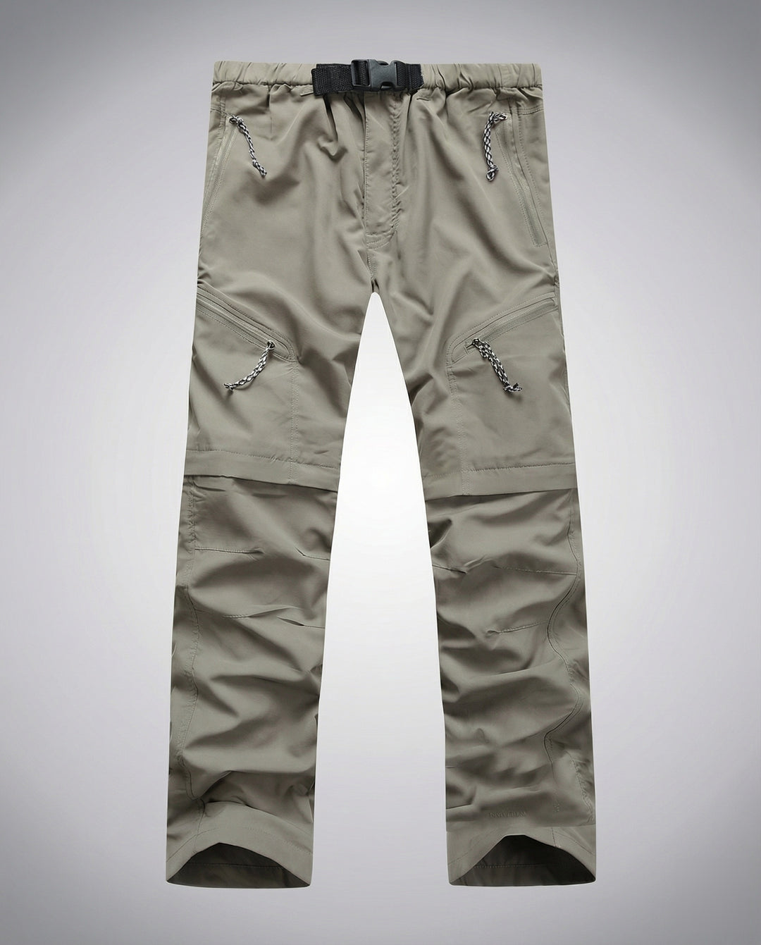 Herren Cargohose mit Reißverschlusstaschen und verstellbarem Bund