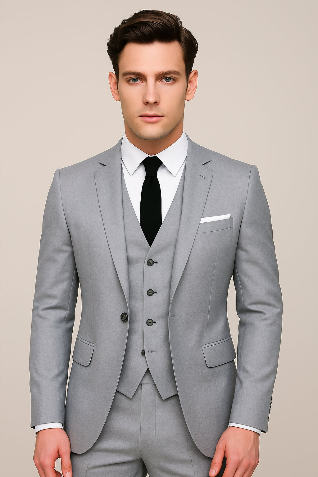 Alexander | Herren Dreiteiler Anzug Slim Fit Formal
