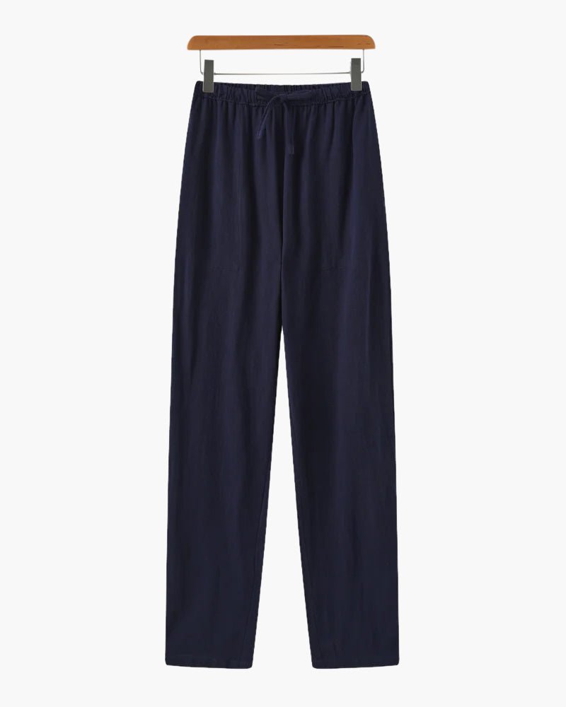 Herren Hose mit Kordelzug locker