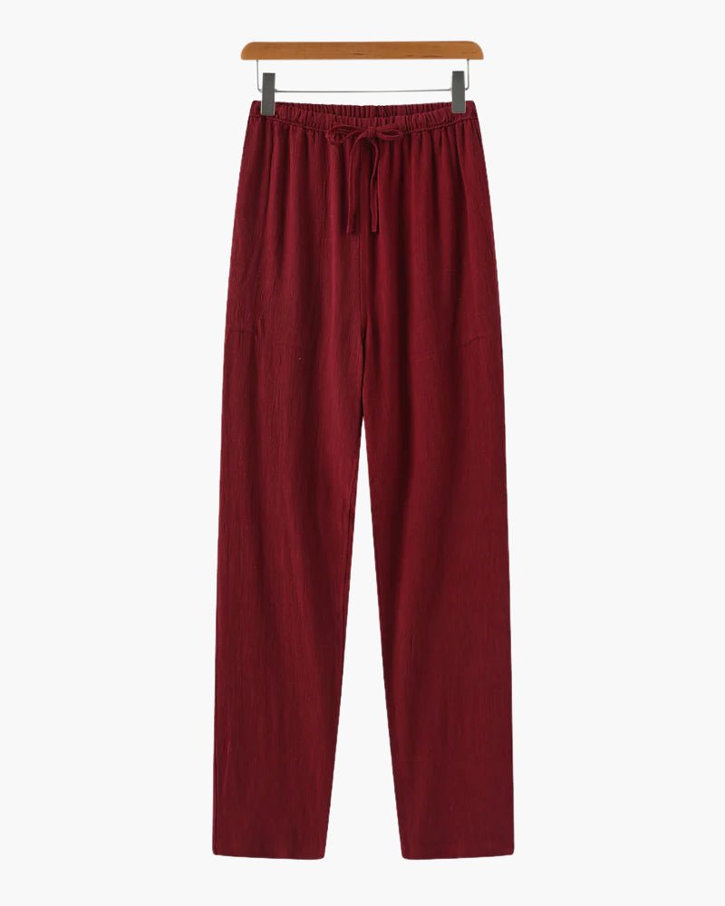 Herren Hose mit Kordelzug locker