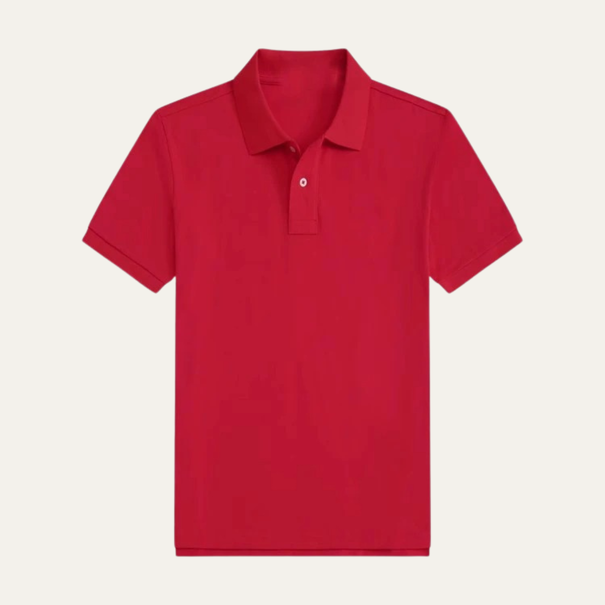 Herren Kurzarm Poloshirt mit Knopfleiste und Kragen