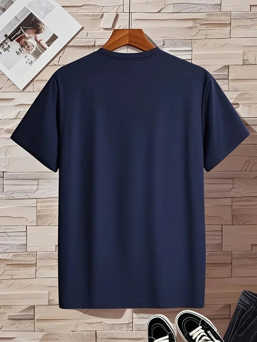 Christian | Herren Slim-Fit V-Ausschnitt Kurzarm T-Shirt