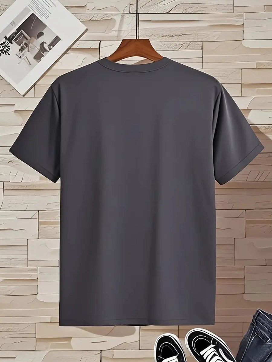 Christian | Herren Slim-Fit V-Ausschnitt Kurzarm T-Shirt