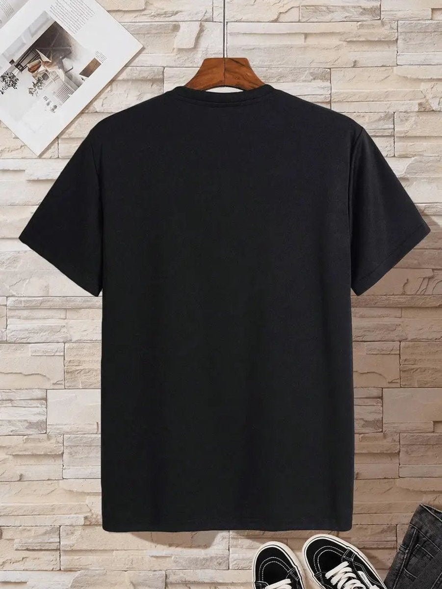 Christian | Herren Slim-Fit V-Ausschnitt Kurzarm T-Shirt