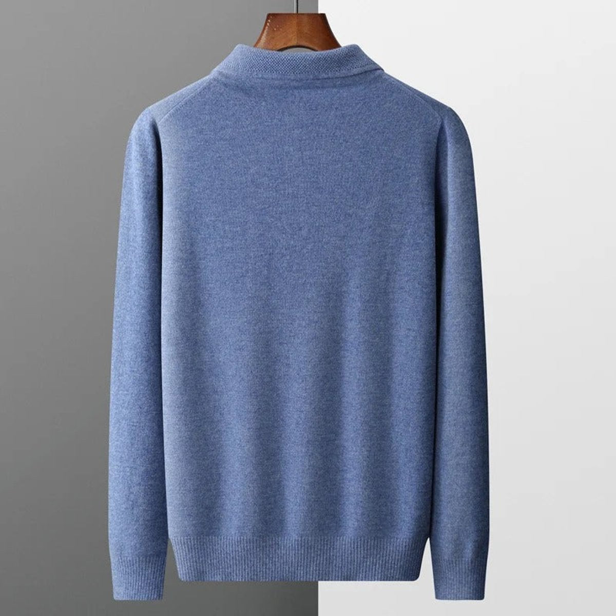 Felix | Herren Strickpullover Kaschmir Polo Business Pullover Langarm