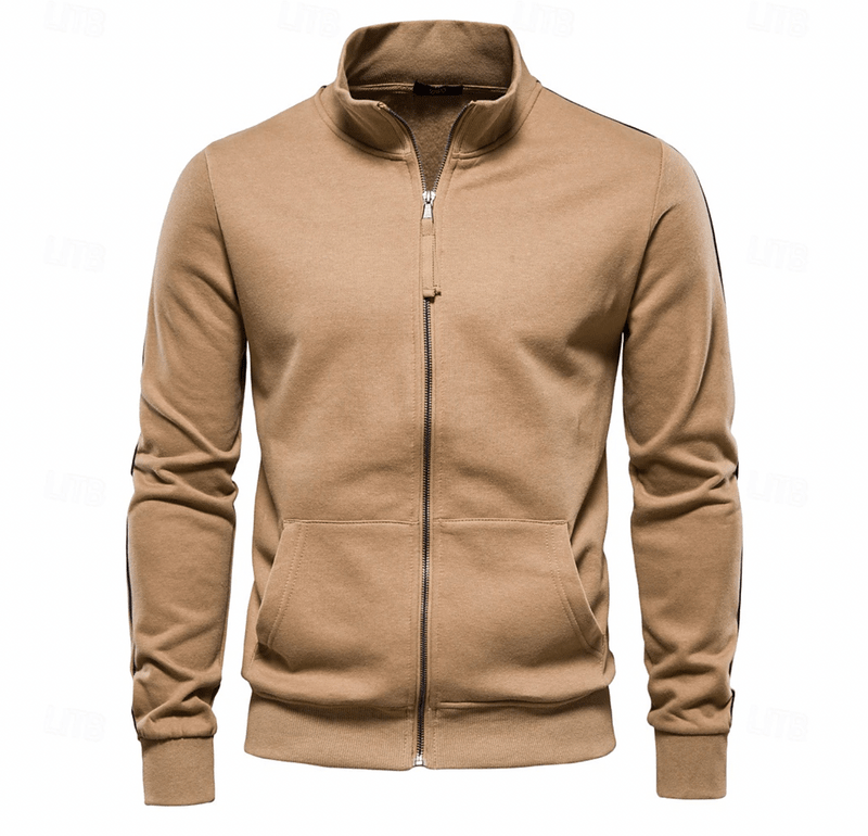 Herren Sweatjacke mit Reißverschluss Slim Fit