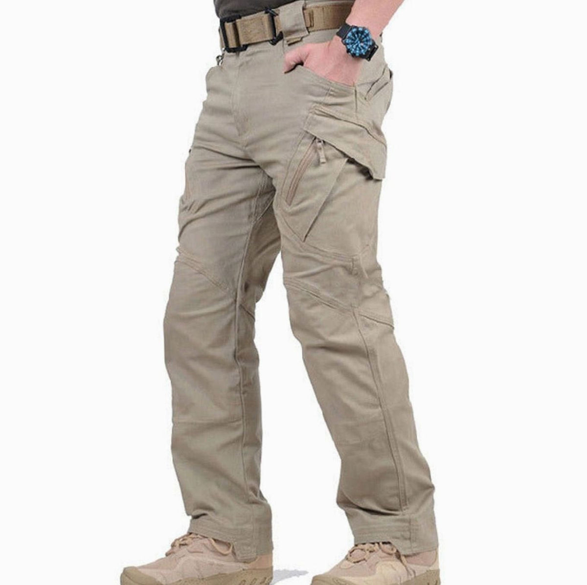 Felix | Herren Tactical Cargo Hose Outdoor Wandern Mehrtaschen Langbein