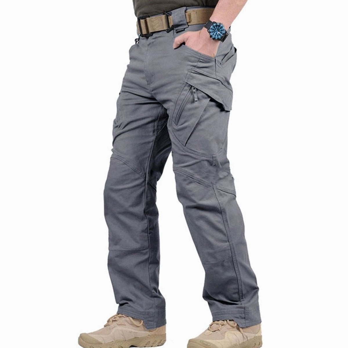 Felix | Herren Tactical Cargo Hose Outdoor Wandern Mehrtaschen Langbein