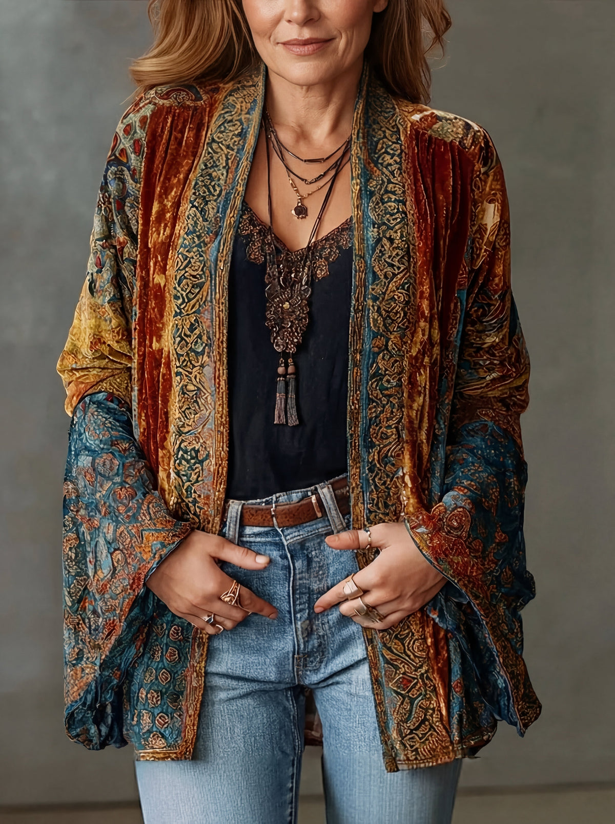Aria | Boho Kimono-Jacke