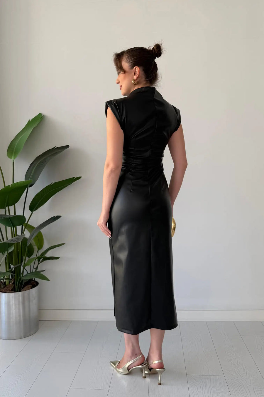 Claudine - Elegantes Kleid Mit Gürtel