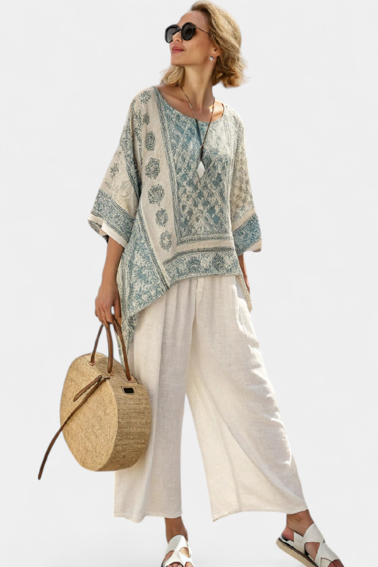 Valerie | Elegante Bluse mit Hose