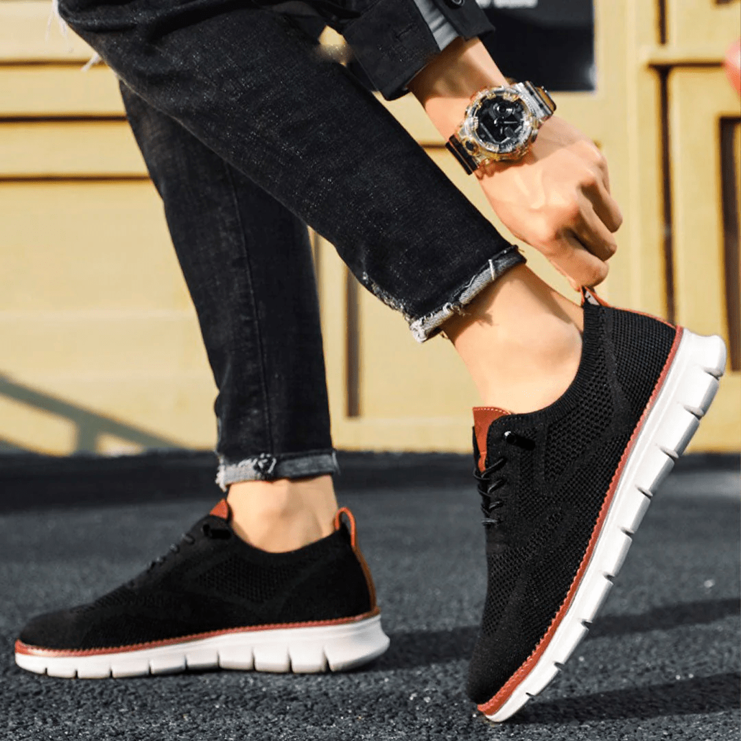 Herren Freizeitschuhe | Ultra-bequem & Atmungsaktiv | Flexible Laufsohle