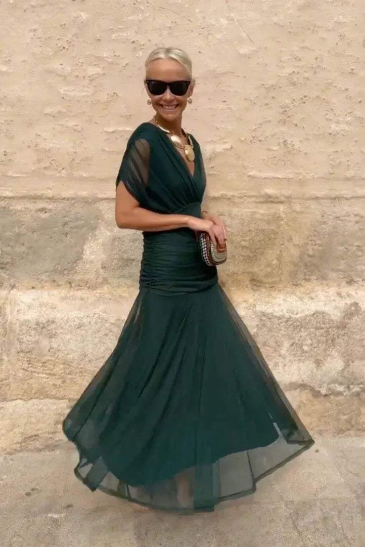 Manich – Fließendes Midikleid