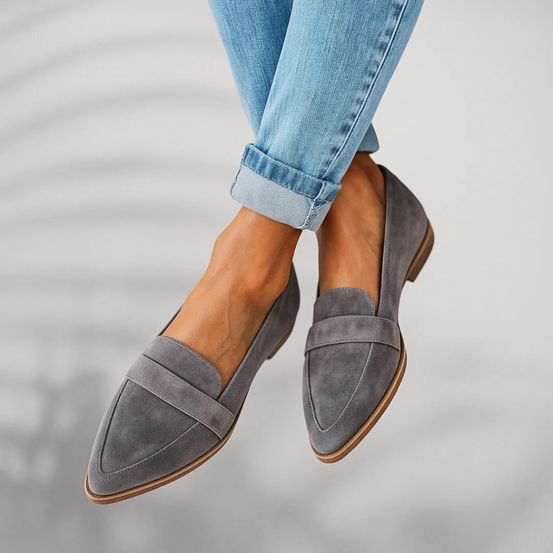 Rosa™ – Orthopädische Mokassins aus Leder
