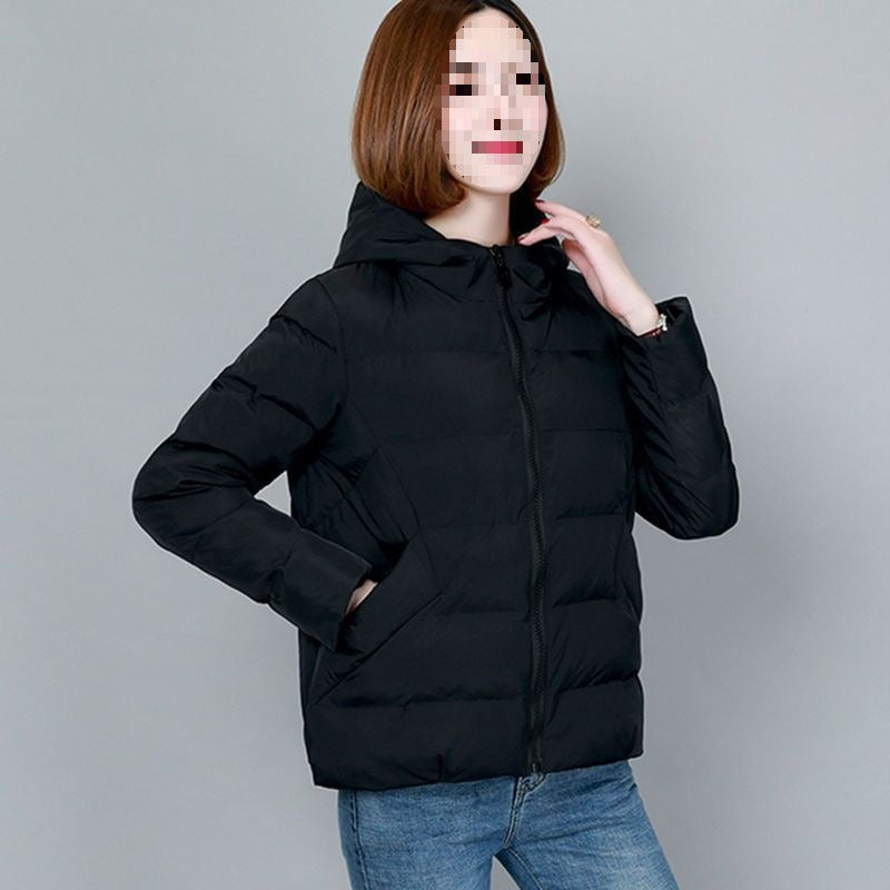 Carolin | Damen Winterjacke mit Kapuze und Reißverschluss