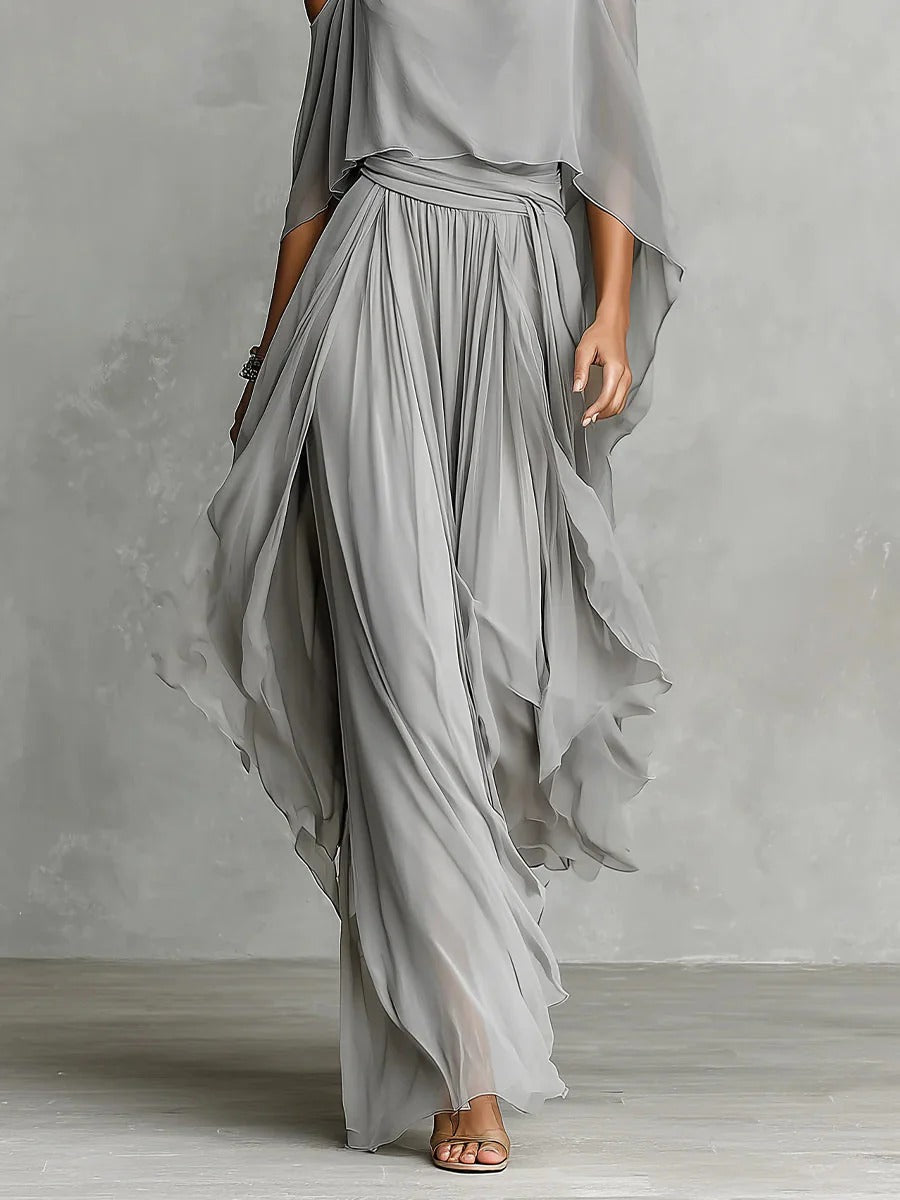 Ivah™ -  Off-Shoulder Flowy Set