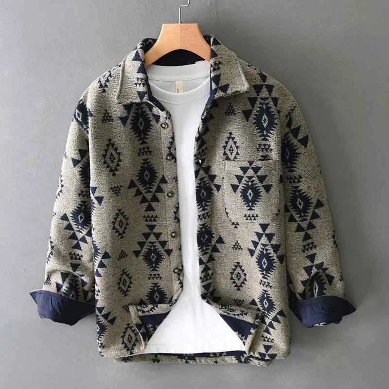 Jacke Mit Jacquardmuster