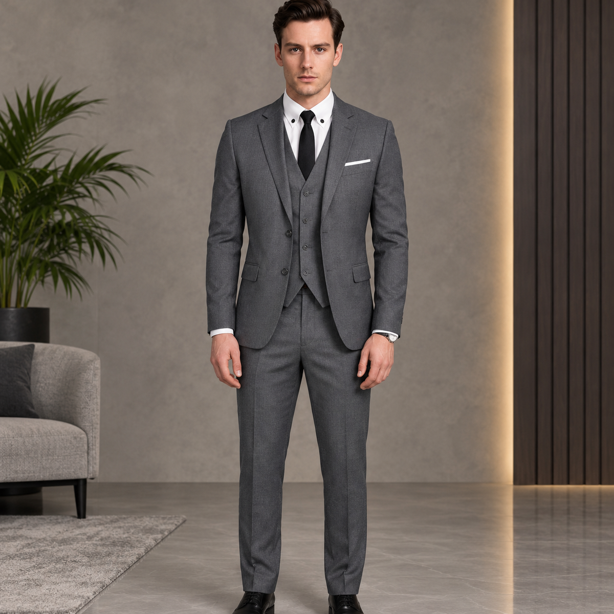 Johannes | Herren Anzug mit Sakko, Weste und Hose