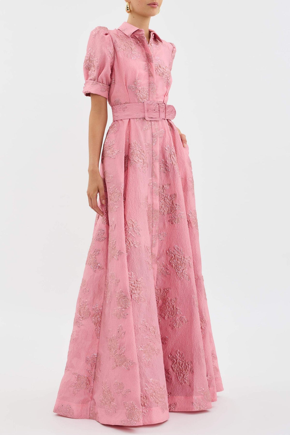 Celina | Kleid mit kurzen Puffärmeln