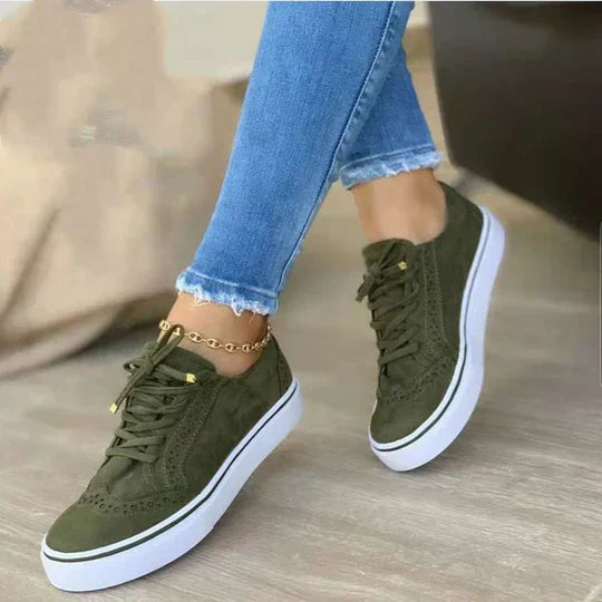 Katarina | Damen Schnürer Sneaker