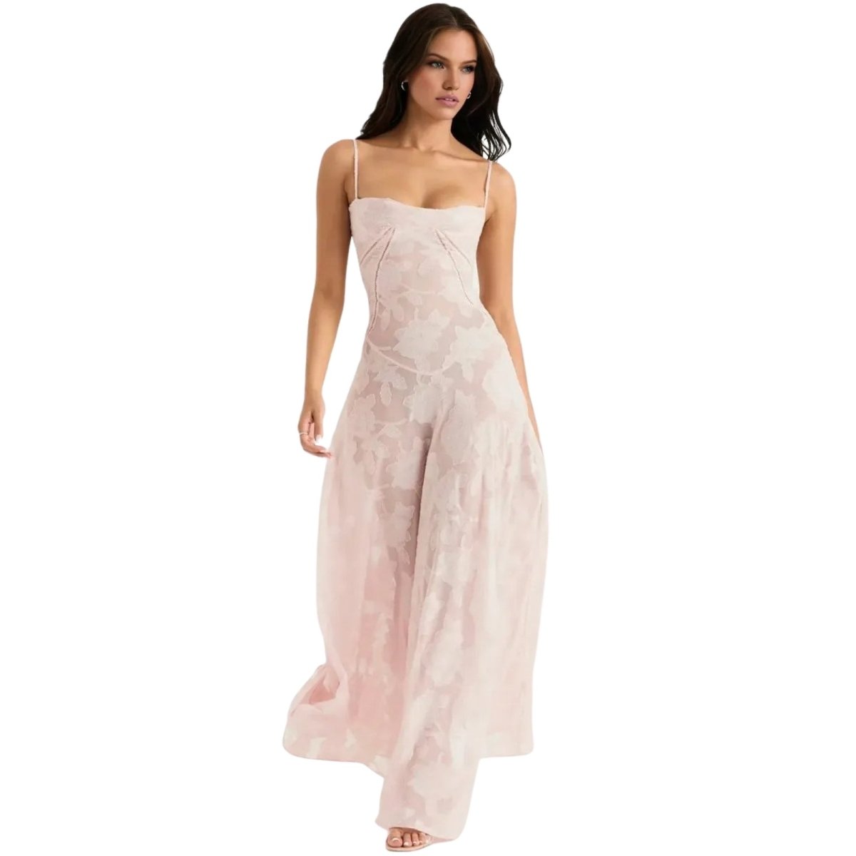 Elena | Damen Korsett Maxikleid Schnürung Rücken – Schnür Korsett Maxi Kleid 2026