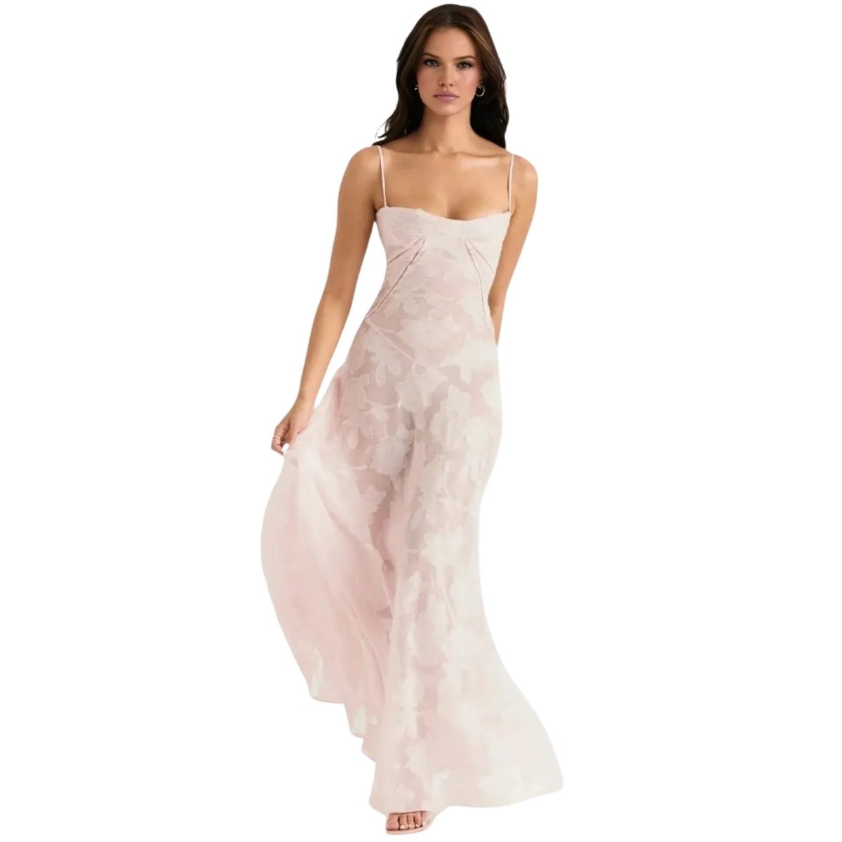 Elena | Damen Korsett Maxikleid Schnürung Rücken – Schnür Korsett Maxi Kleid 2026