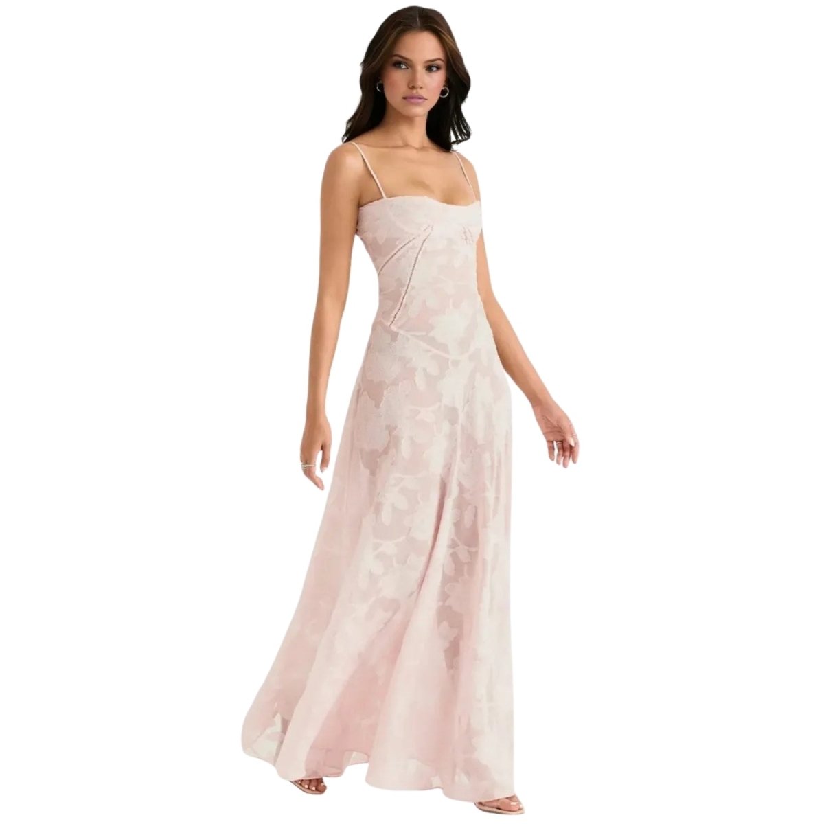 Elena | Damen Korsett Maxikleid Schnürung Rücken – Schnür Korsett Maxi Kleid 2026