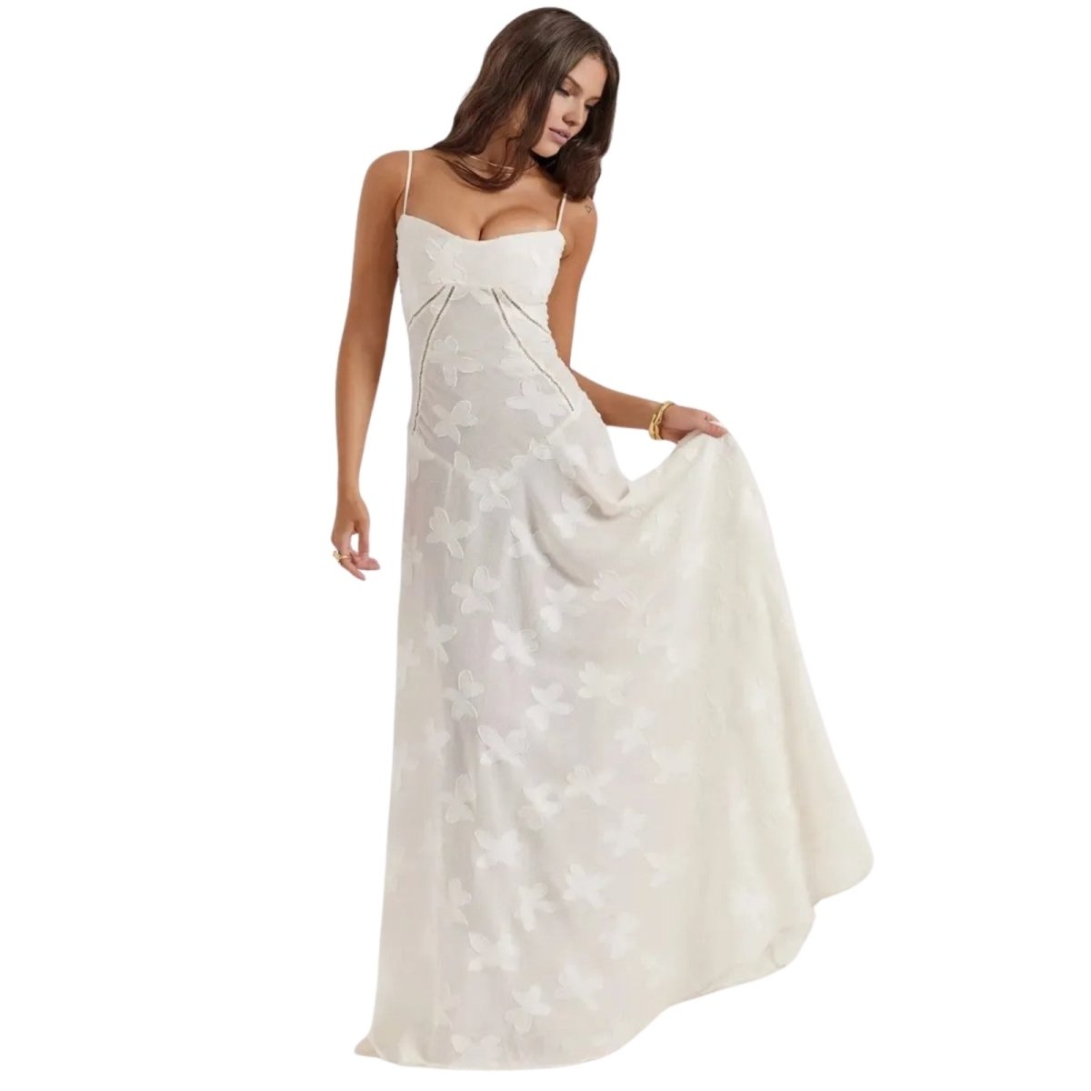 Elena | Damen Korsett Maxikleid Schnürung Rücken – Schnür Korsett Maxi Kleid 2026