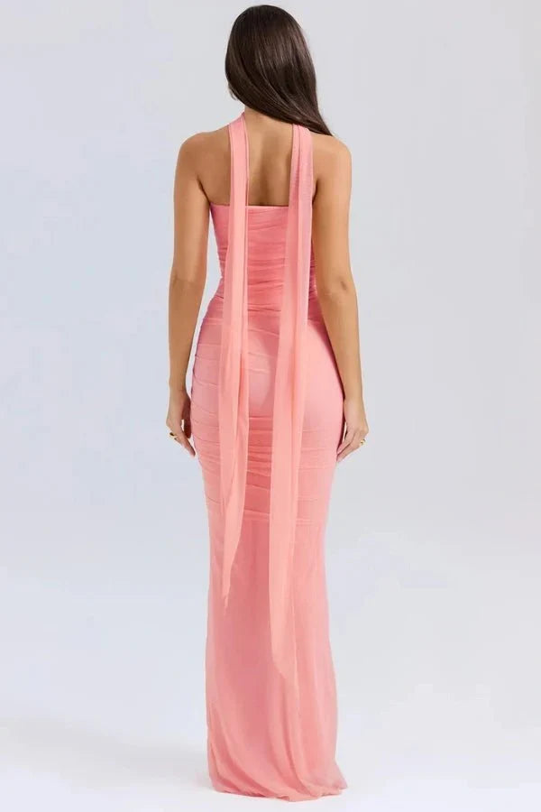 Hailey Ivory Champagne Toast Korsett-Top Trägerlos Satin Brautparty