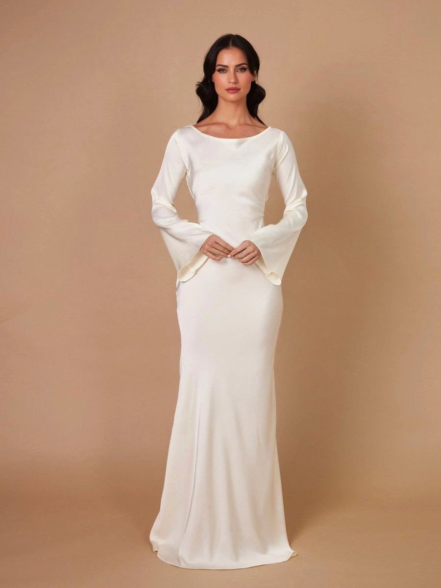 Langarm Maxikleid Elegant