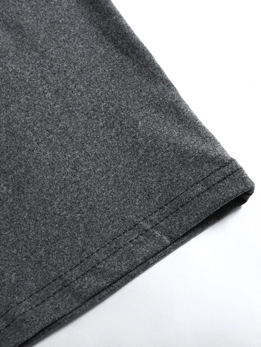 Langarmshirt Herren V-Ausschnitt