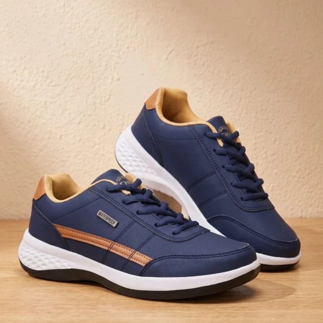 Leander | Herren Orthopädische Sneaker mit schlichtem Stil und leichter Sohle