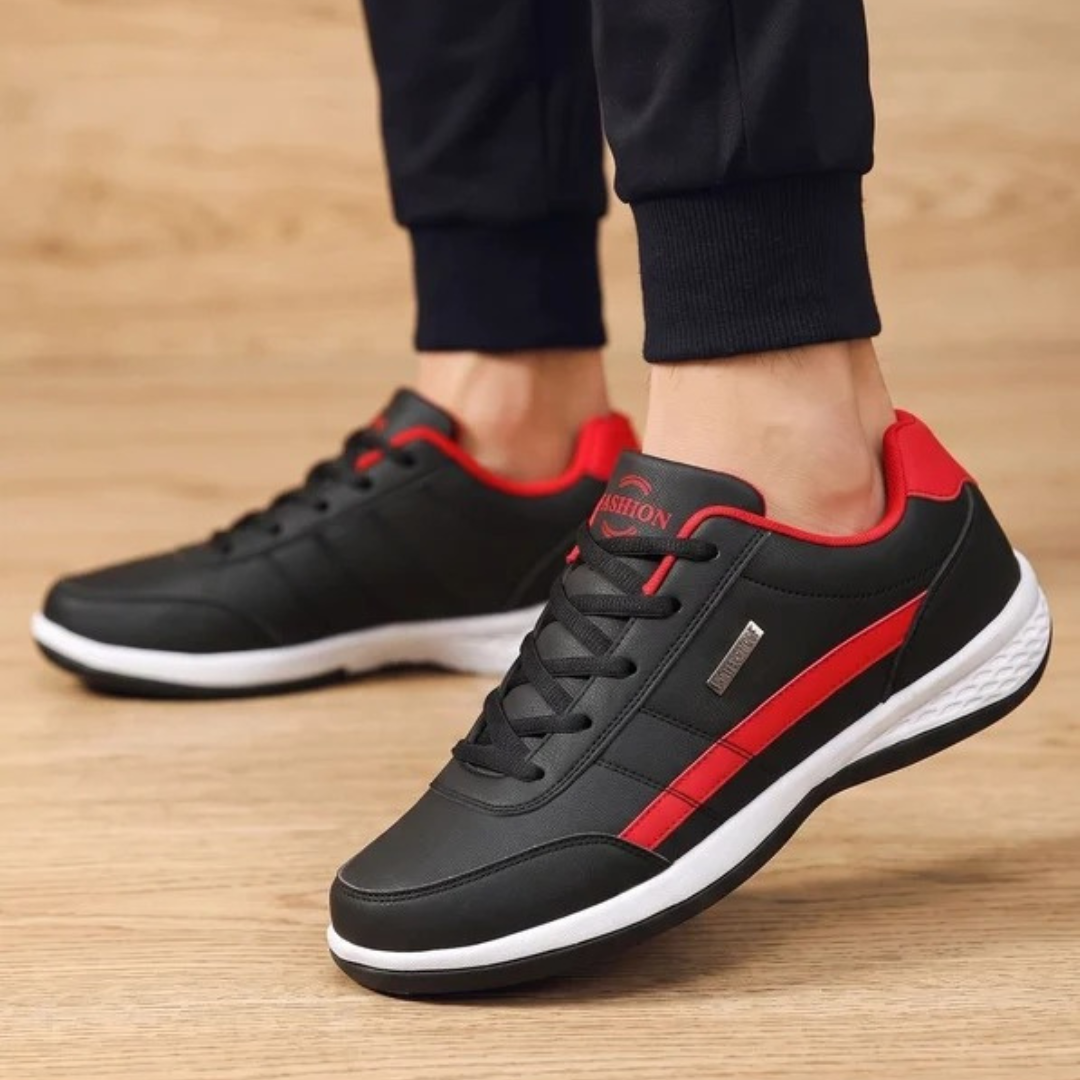 Leander | Herren Orthopädische Sneaker mit schlichtem Stil und leichter Sohle