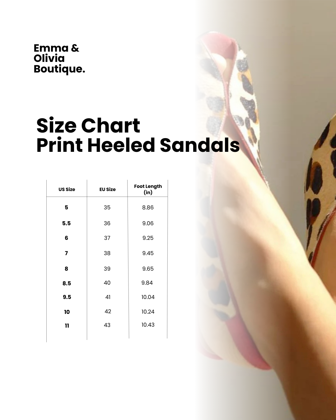 Leona | Damen Leopardenmuster Block Absatz Sandalette