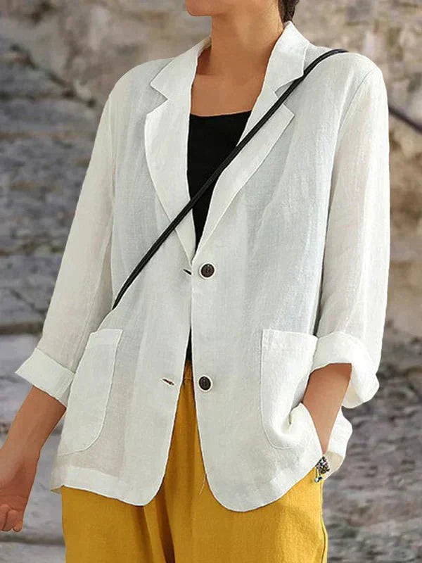 Liselotte | Damen Blazer mit Reverskragen Zwei-Knopf