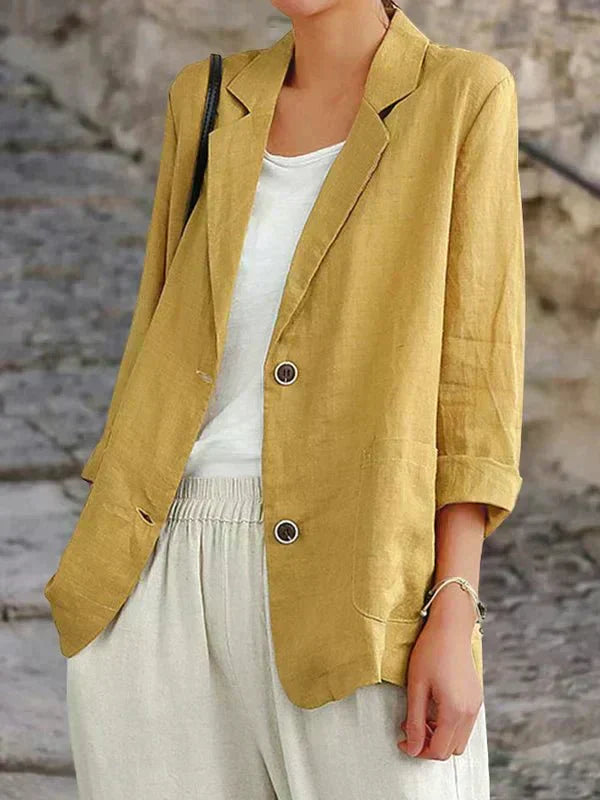 Liselotte | Damen Blazer mit Reverskragen Zwei-Knopf