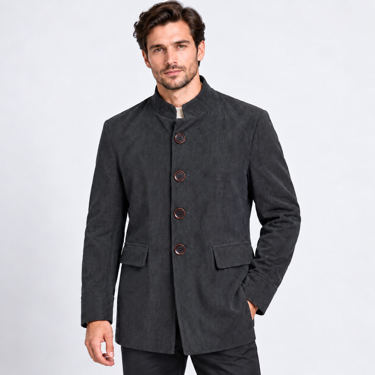 Lukas | Herren Freizeit Winterjacke im Slim Fit