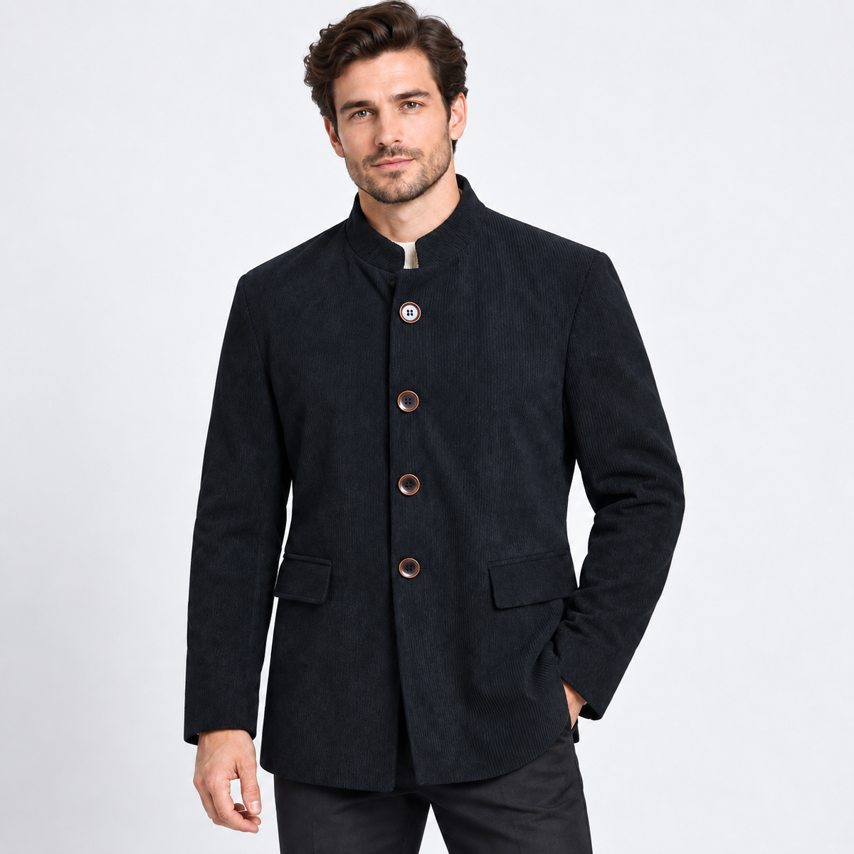 Lukas | Herren Freizeit Winterjacke im Slim Fit