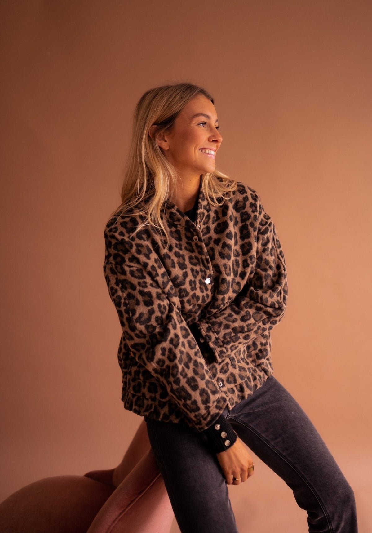 Katarzyna | Zeitlose Leopardenmuster-Jacke