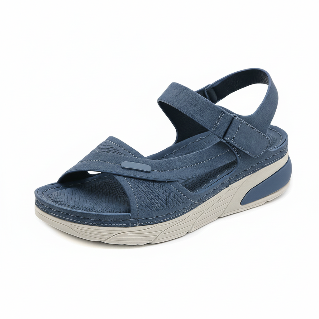 Ingeborg | Damen Sandalen Breite Zehenbox Fußgewölbestütze – Komfort Sandalen 2026