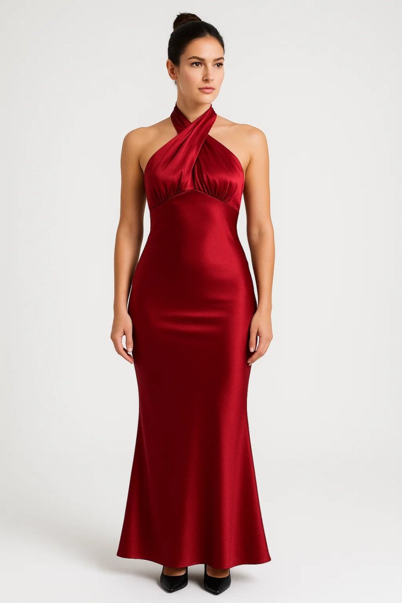 Maxikleid Festlich Neckholder