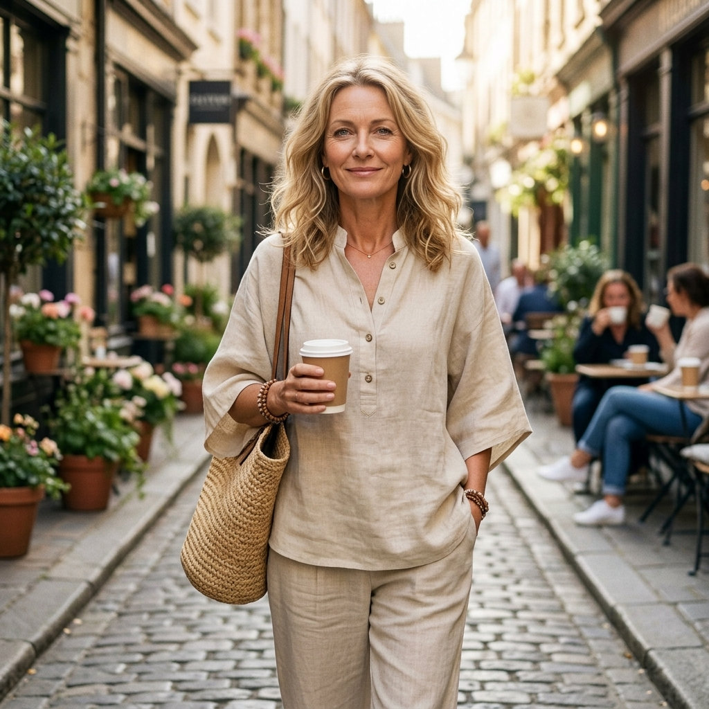Melisande | Damen Entspannter Loungewear Set