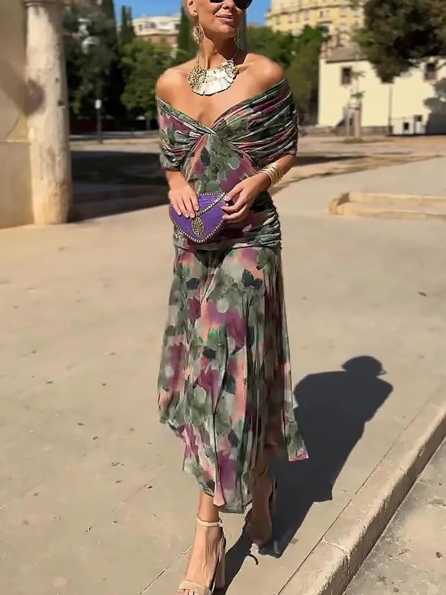 Manich – Fließendes Midikleid