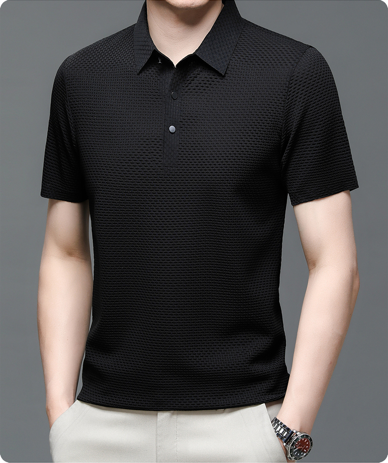 Luca | Exklusives Poloshirt mit moderner Struktur