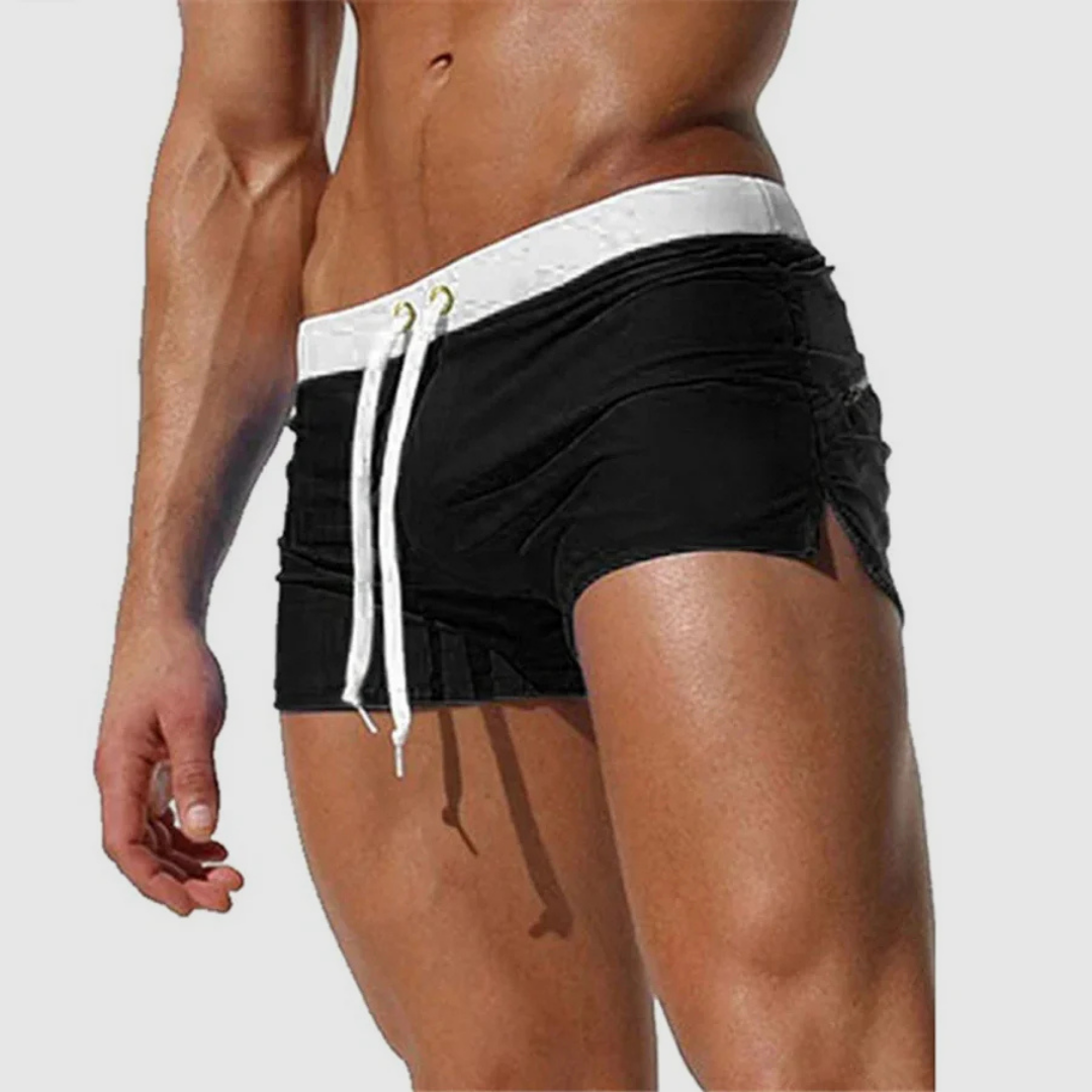 Niklas | Herren Kurze Slim Fit Badeshorts