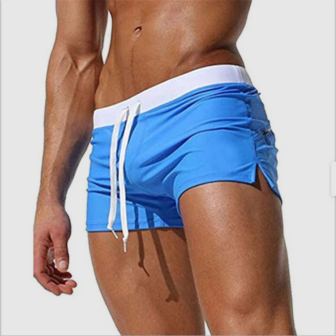 Niklas | Herren Kurze Slim Fit Badeshorts
