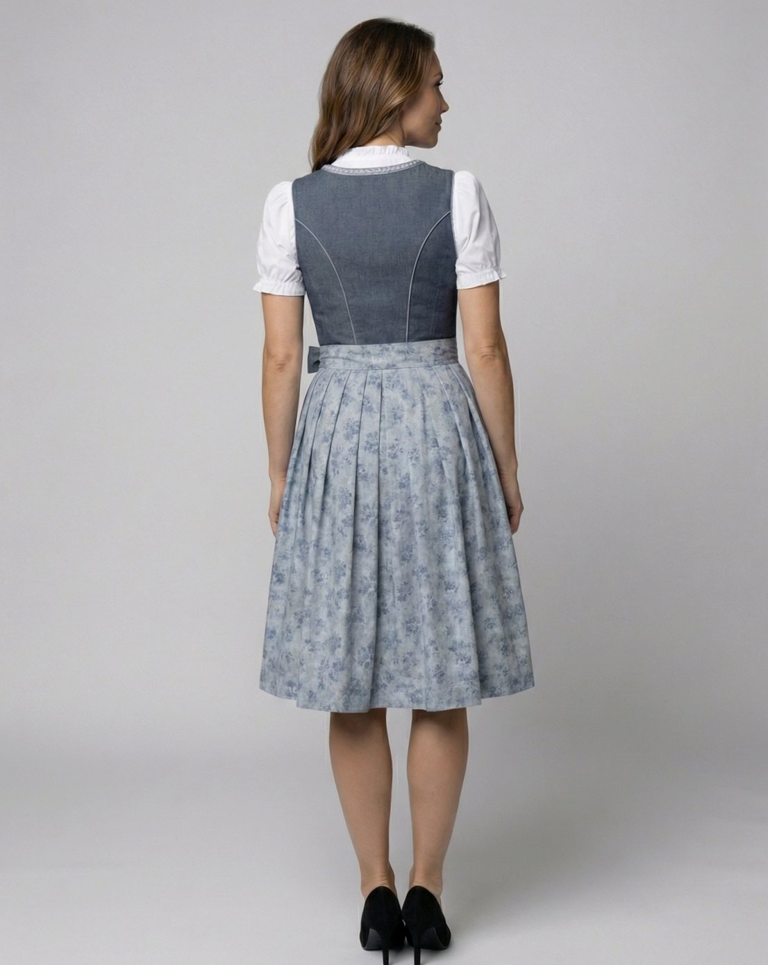 Annika | Oktoberfest Dirndl Kleid Tailliert Traditionell Festlich