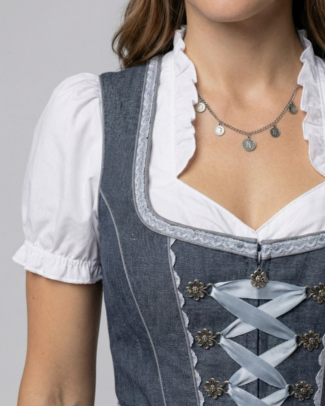 Annika | Oktoberfest Dirndl Kleid Tailliert Traditionell Festlich