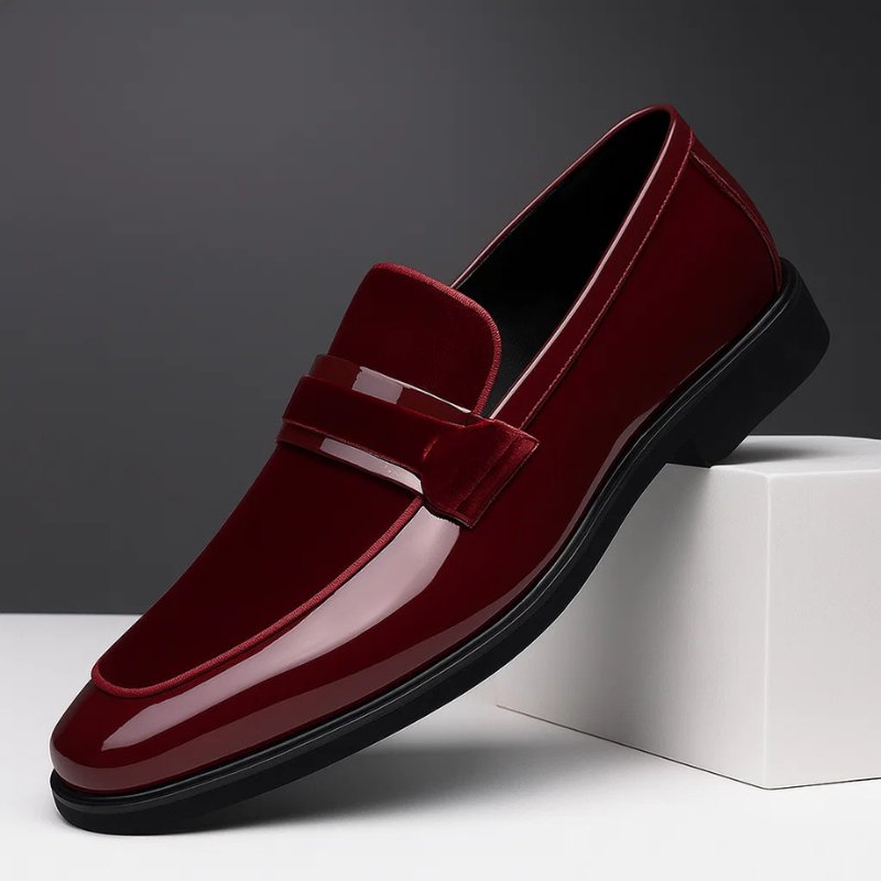 Sebastian | Penny Loafer Herren Leder Wildleder Business Slipper